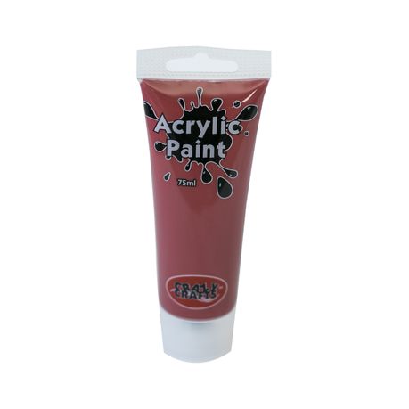 Crazy Crafts Acrylic Paint - Maroon Buy Online in Zimbabwe thedailysale.shop