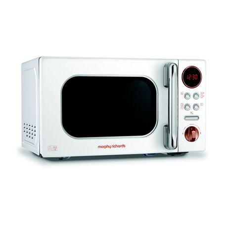 Morphy Richards - 20 Litre 800W Accents Digital Microwave - Rose Gold White Buy Online in Zimbabwe thedailysale.shop
