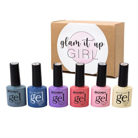 Glam It Up Girl - UV LED GEL Nail Polish - Pastel 6BB