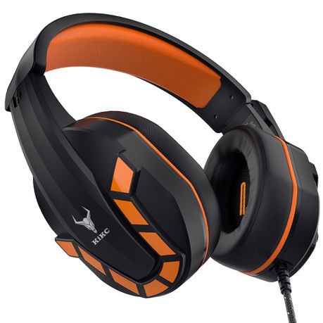 KIKC PS-4 Wired Stereo Gaming Headset - Orange Buy Online in Zimbabwe thedailysale.shop