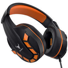 Load image into Gallery viewer, KIKC PS-4 Wired Stereo Gaming Headset - Orange
