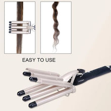 Load image into Gallery viewer, Hair Styling Kit- Dryer, Ceramic Hot Comb and a 5 Barrel Crimping Iron
