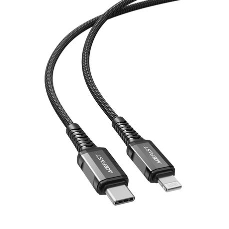 Acefast - USB-C to Lightning aluminum alloy charging data cable Buy Online in Zimbabwe thedailysale.shop