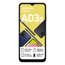 Load image into Gallery viewer, Samsung Galaxy A03s 32GB Single Sim - Black
