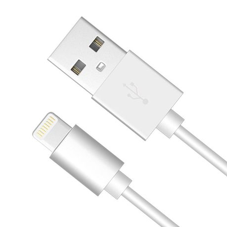 iPhone USB Charging Cable 1M - White Buy Online in Zimbabwe thedailysale.shop