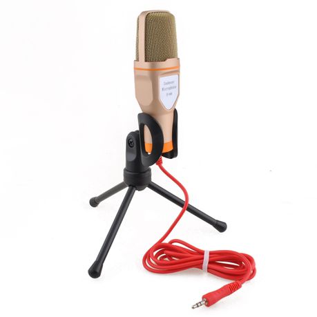Einsky SF-666 Studio Condenser Microphone - Gold Buy Online in Zimbabwe thedailysale.shop