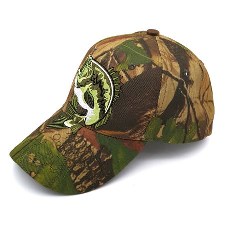 Fish X Bass Camo Fishing Cap Buy Online in Zimbabwe thedailysale.shop