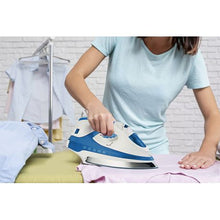 Load image into Gallery viewer, 2000W Steam Iron - Vertical, Self Cleaning &amp; Teflon Soleplate - Blue
