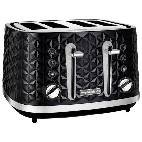 Morphy Richards - Toaster / 4-Slot Vector Toaster 1800W - Black Buy Online in Zimbabwe thedailysale.shop