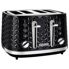 Load image into Gallery viewer, Morphy Richards - Toaster / 4-Slot Vector Toaster 1800W - Black

