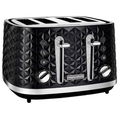 Morphy Richards - Toaster / 4-Slot Vector Toaster 1800W - Black