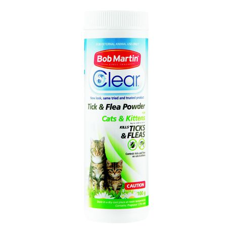 Bob Martin - Tick & Flea Powder - Cat - 100ml Buy Online in Zimbabwe thedailysale.shop