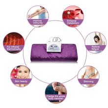 Load image into Gallery viewer, MnM Far Infrared Slimming Detox Sauna Blanket - Purple
