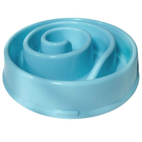 Happy Hunting Slow Feeder Pet Bowl – Blue Buy Online in Zimbabwe thedailysale.shop
