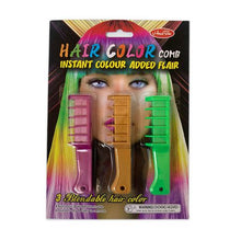 Load image into Gallery viewer, Hair Chalk Combs - Temporary Hair Colour
