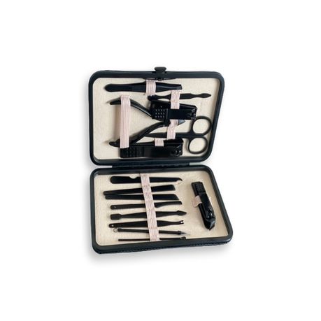 Black & Rose Gold Manicure Set Buy Online in Zimbabwe thedailysale.shop