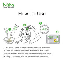 Load image into Gallery viewer, Nisha Creme Hair Colour Pack with Brush and Conditioner Flame Red - 2 Pack
