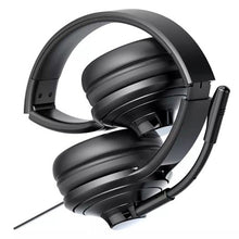 Load image into Gallery viewer, Philips TAH3155BK USB Wired On-Ear Headphones With Mic - Black
