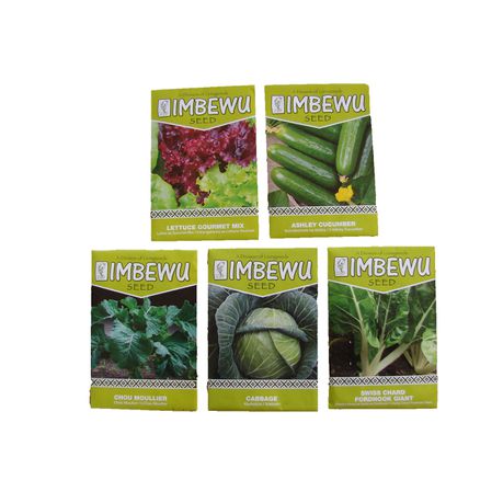 Vegetable Seed - 5 pack - The Green Collection Buy Online in Zimbabwe thedailysale.shop