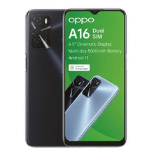 Load image into Gallery viewer, OPPO A16 32GB Dual Sim - Crystal Black + Vodacom SIM Card Pack
