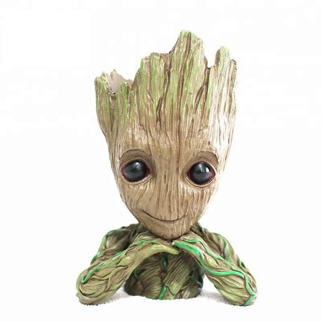 Baby Groot Guardians Of The Galaxy Succulent Pot Planter - Pen Holder - Daze Buy Online in Zimbabwe thedailysale.shop