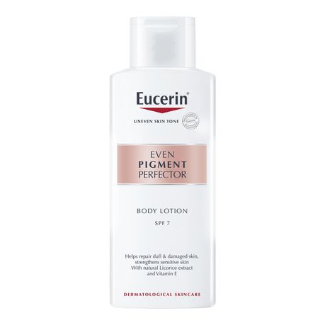 Eucerin Even Pigment Perfector Body Lotion SPF7 250ml Buy Online in Zimbabwe thedailysale.shop