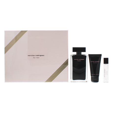 Narciso Rodriguez For Her 3 Piece Eau De Toilette Set (Parallel Import) Buy Online in Zimbabwe thedailysale.shop