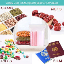Load image into Gallery viewer, 100 Pack x 2 Plastic Poly Zipper Bag (180 x 180-40micron)
