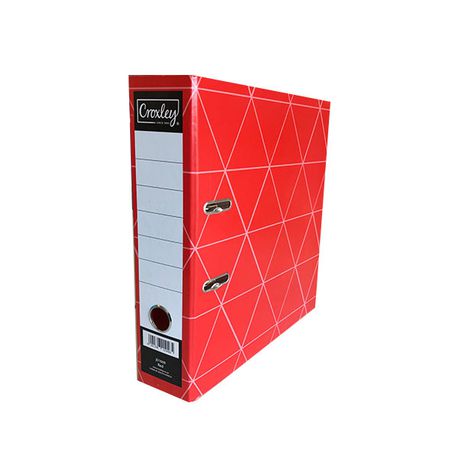 Croxley JD1009 Lever Arch File A4 70mm - Red Buy Online in Zimbabwe thedailysale.shop
