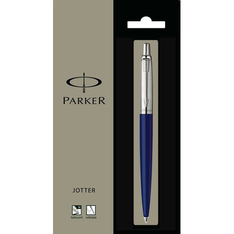 Parker Jotter Classic Ballpoint Pen - Blue Barrel Chrome Trim Buy Online in Zimbabwe thedailysale.shop