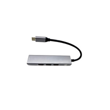 Load image into Gallery viewer, Type-C To 4 USB  Mini Portable 4-Port USB 3.0 Hub
