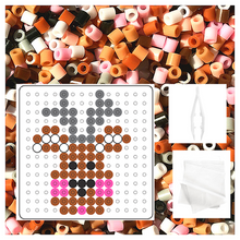 Load image into Gallery viewer, JKA - Christmas Faces - Double Combo Kit - Iron On Bead Craft Toy

