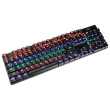Load image into Gallery viewer, Foxxray HKM-37 Dark War Fox Mechanical Gaming Keyboard (USB)
