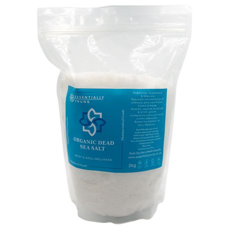 Essentially Young Organic Dead Sea Salt 2kg Buy Online in Zimbabwe thedailysale.shop