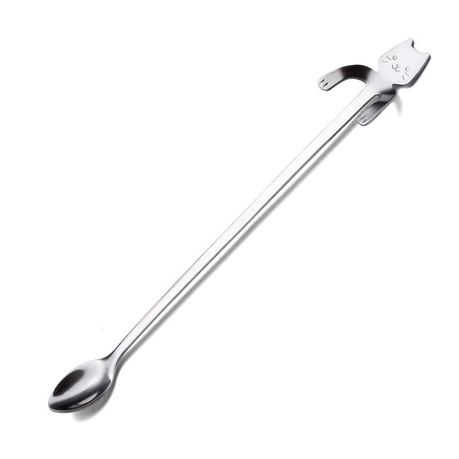 Cat Teaspoons - (4 Piece) - Long Stem Buy Online in Zimbabwe thedailysale.shop