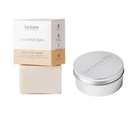 Be.Bare Tame That Mane Shampoo Bar 100g – Travel Set Buy Online in Zimbabwe thedailysale.shop