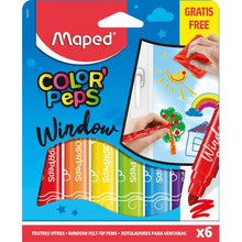 Load image into Gallery viewer, Maped Window Felt Tips +Cloth 6's
