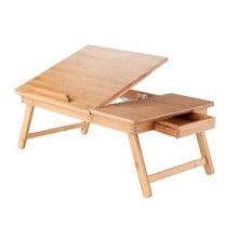 Load image into Gallery viewer, Laptop Desk Folding Wood 55cm
