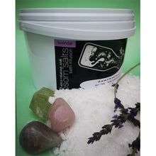 Load image into Gallery viewer, CBD Epsom Salt Lavender Bath Infusion (with Dead Sea Flakes)

