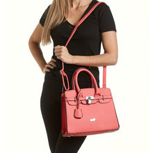 Load image into Gallery viewer, Brad Scott The Monaco Padlock Classic Bag Which Can Also Be Worn Over The Shoulder

