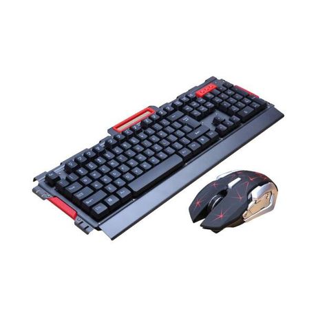 2.4G Wireless Keyboard And Mouse Set-HK-50 Buy Online in Zimbabwe thedailysale.shop