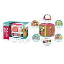Load image into Gallery viewer, Time2Play Baby Multi Function Animal Activity Cube
