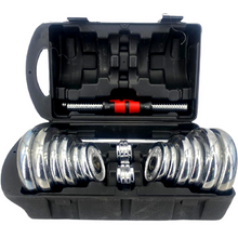 Load image into Gallery viewer, 20 kg Chrome Dumbell Set HD-47-20
