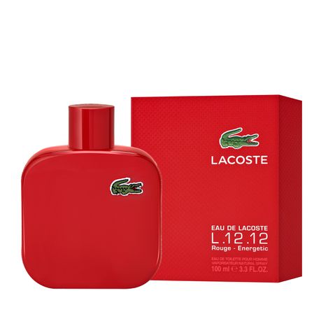 Lacoste L.12.12 Rouge Pour Lui Eau de Toilette 100ml (Parallel Import) Buy Online in Zimbabwe thedailysale.shop