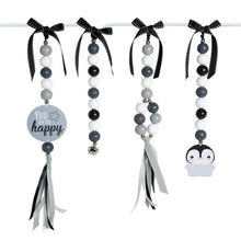 Load image into Gallery viewer, Ruby Melon Dingle Dangle Set - Happy Penguin
