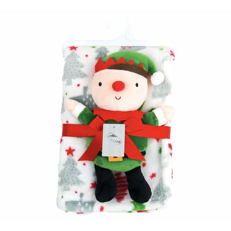 Baby Blanket & Plush Toy - Elf Buy Online in Zimbabwe thedailysale.shop