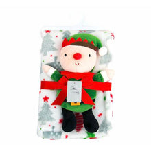 Load image into Gallery viewer, Baby Blanket &amp; Plush Toy - Elf
