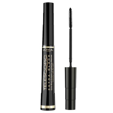 LOreal Telescopic Carbon Black Mascara - Extra Black Buy Online in Zimbabwe thedailysale.shop