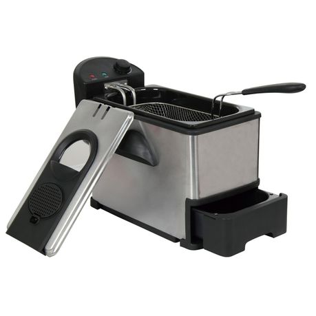 Sunbeam Deep Fat Fryer 3 Litre  with Warmer Drawer.