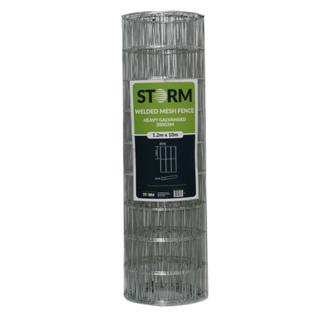 Storm Welded Mesh Fencing - 1.2m x 10m Roll - 50x100mm Aperture Buy Online in Zimbabwe thedailysale.shop